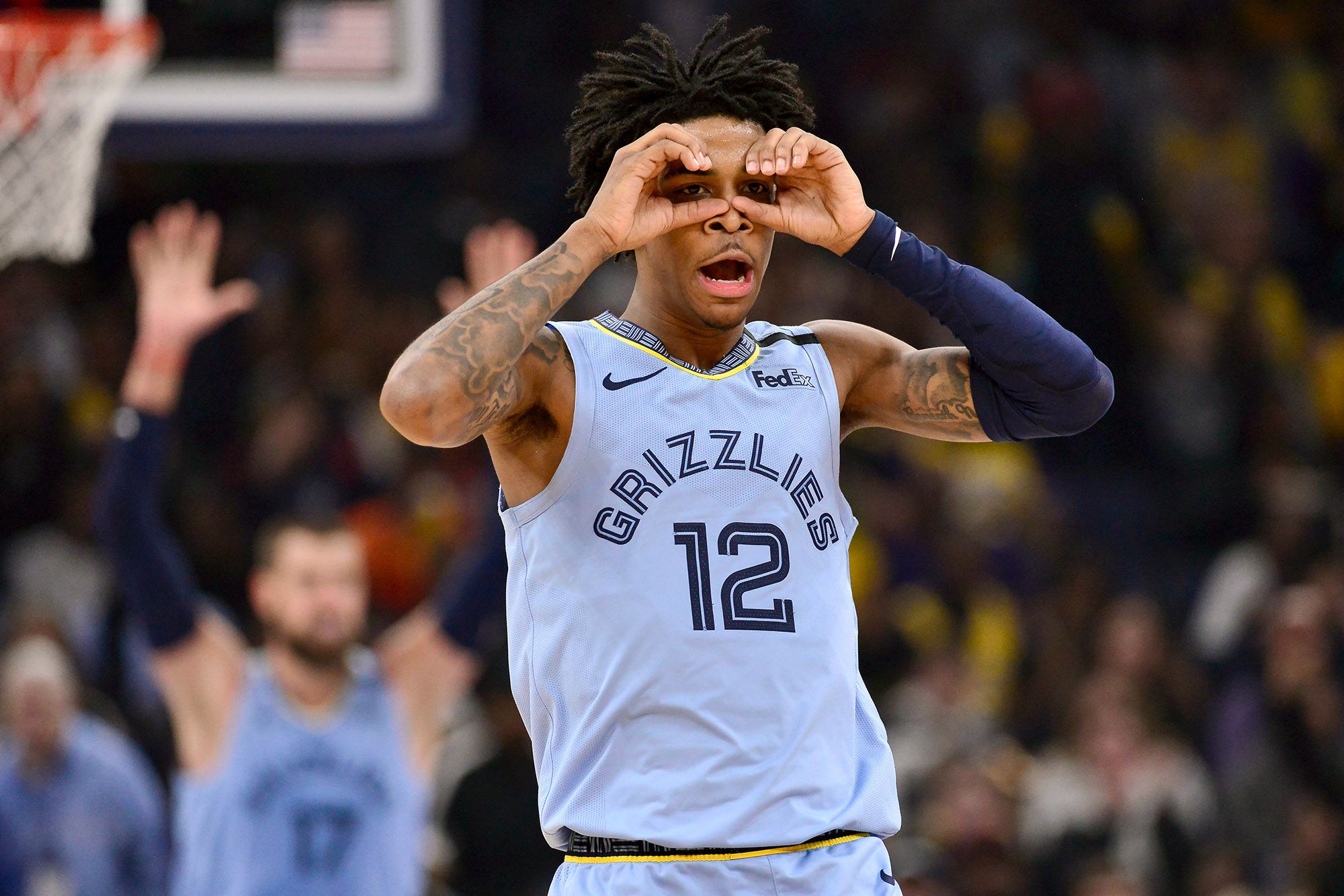 Ja Morant shouts out Twitter critic after huge win over Lakers - Gov Patrol